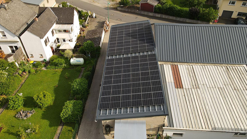 25kwp in Lohrheim mit 32kwh Akku