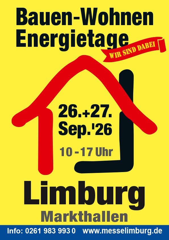 Messe: Bauen-Wohnen Energietage in Limburg